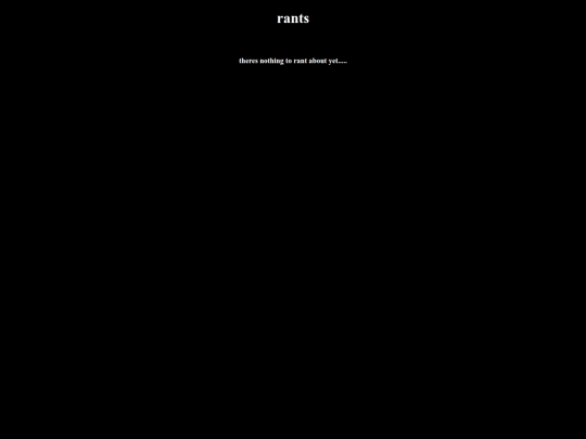 rants screenshot