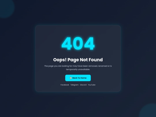 not_found screenshot