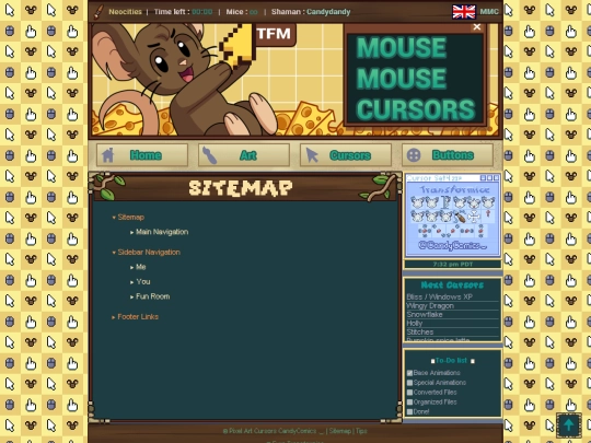 sitemap screenshot