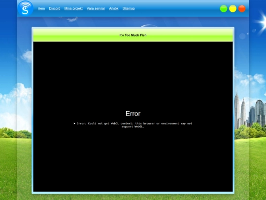 spel/itstoomuchfish screenshot