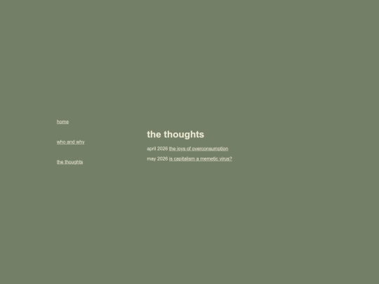 thethoughts screenshot