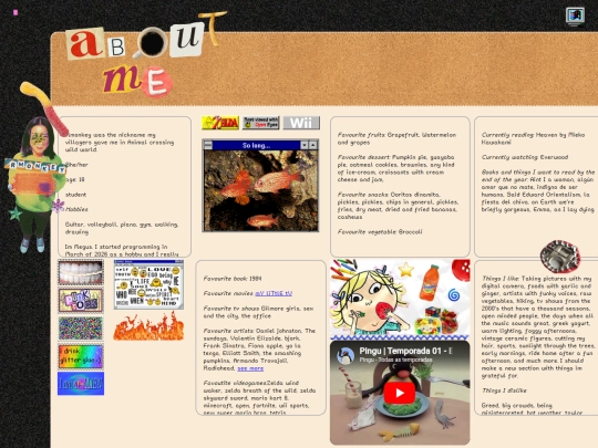 aboutme screenshot
