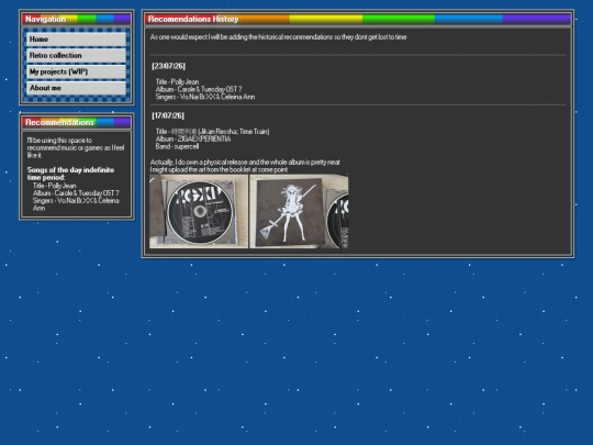 projects/recommendations screenshot