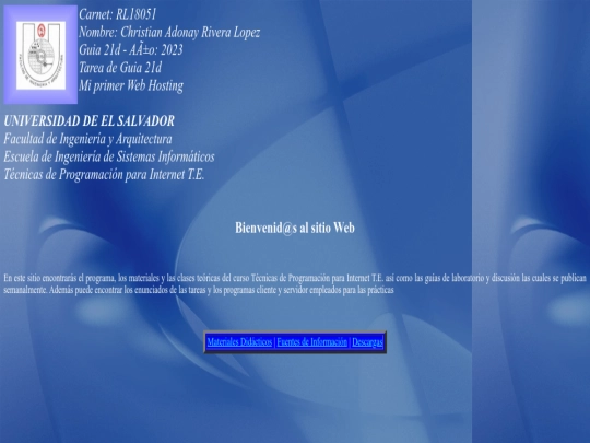 index screenshot