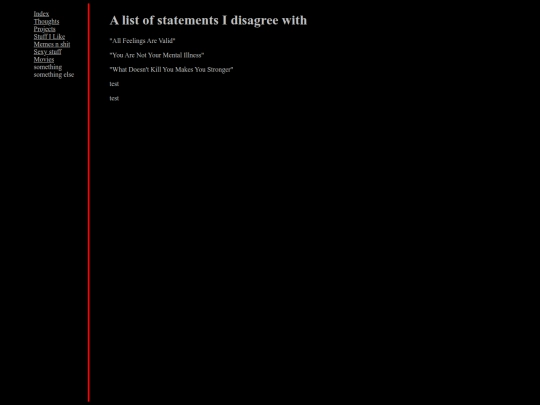 statements screenshot