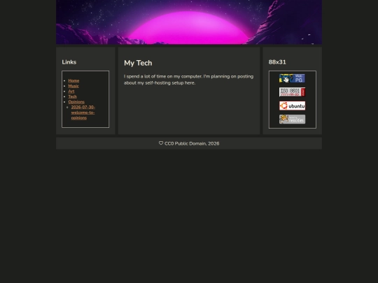 tech screenshot