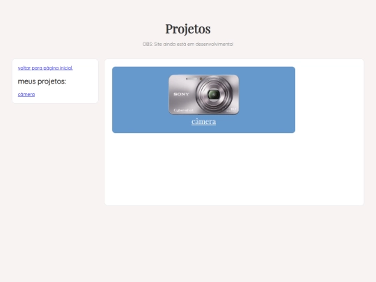 projetos screenshot