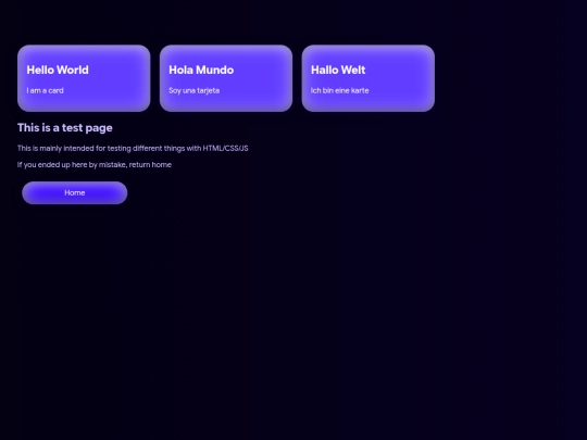 test screenshot