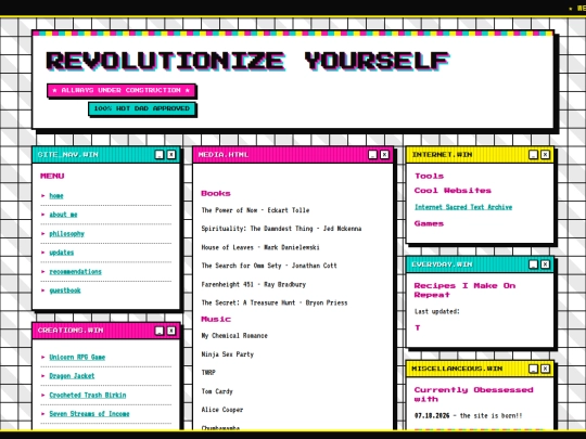 recommendations screenshot