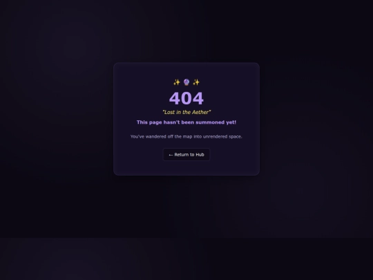 not_found screenshot