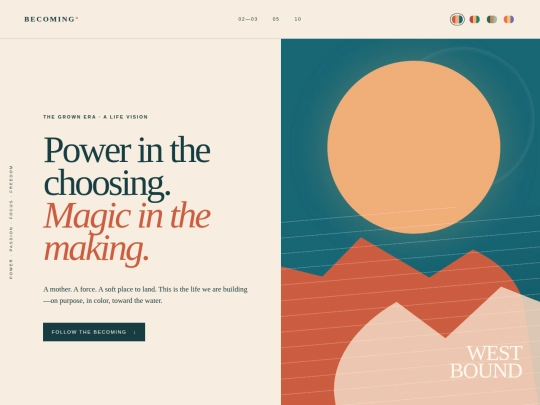becoming-vision-board screenshot