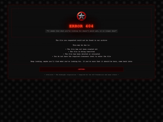 not_found screenshot
