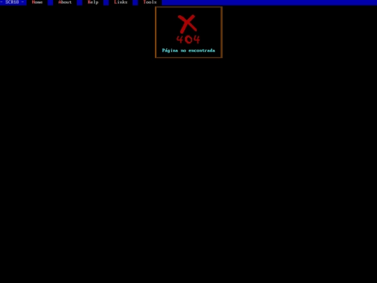 not_found screenshot