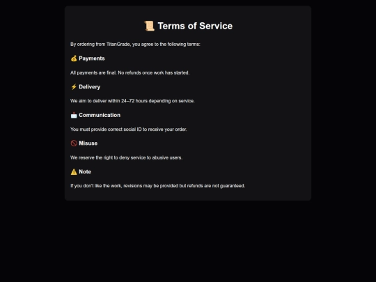 tos screenshot