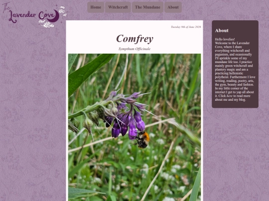 Blogs/comfrey screenshot