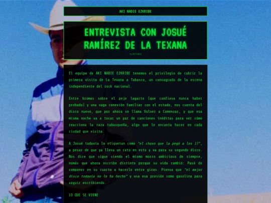 POSTEOS/EVENTOS/LATEXA/TEXA screenshot