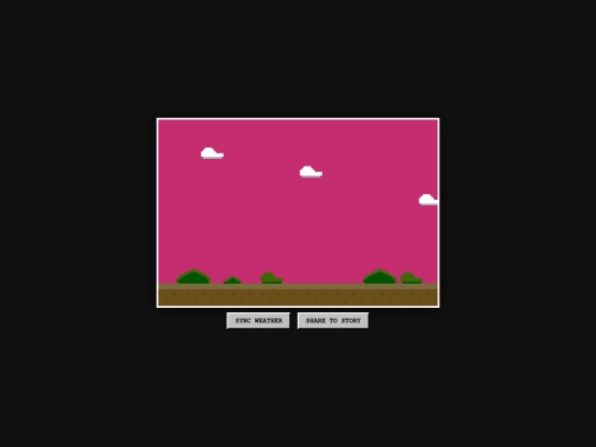 weather screenshot