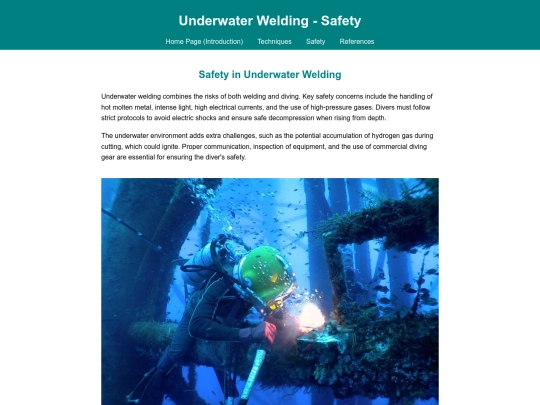 Safety screenshot