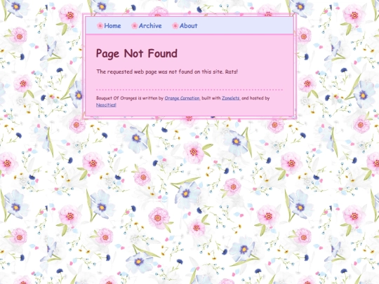 blog/not_found screenshot