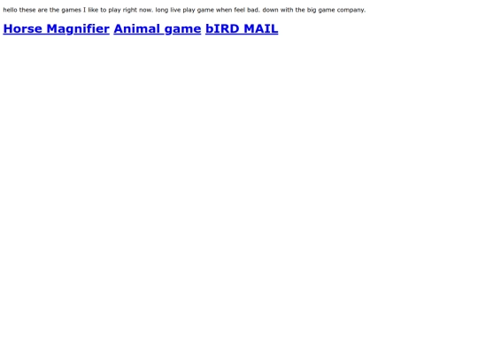 games screenshot