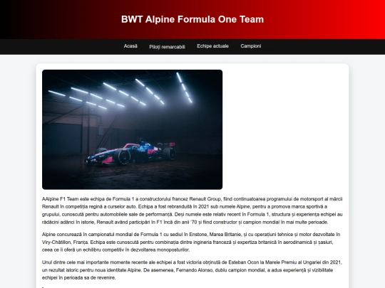 alpine screenshot