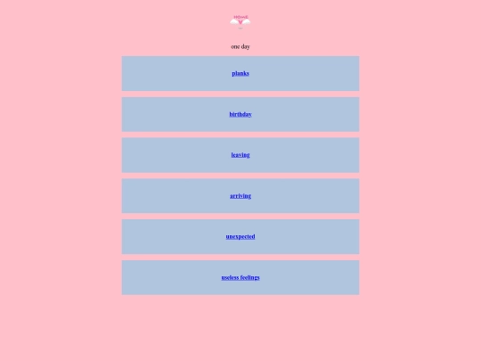 diary screenshot