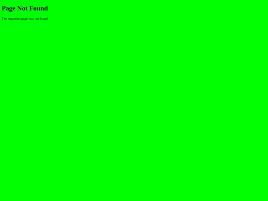 not_found screenshot