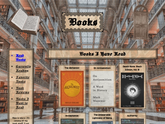 book-library screenshot