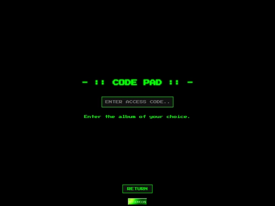 codepad screenshot