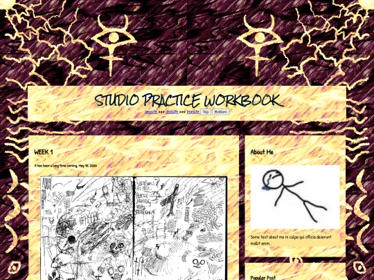 blog screenshot