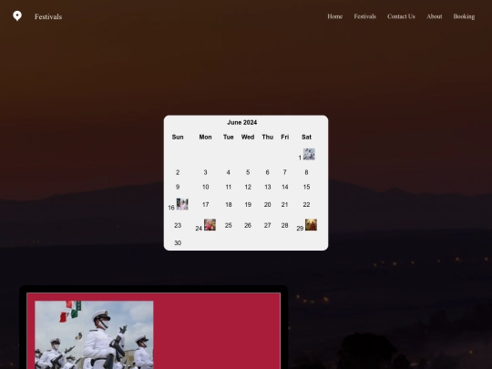 Calendar screenshot