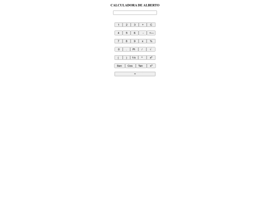 Modulo6/calculadora screenshot