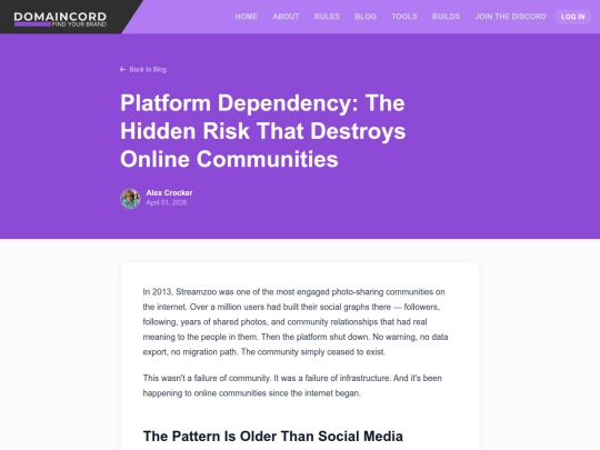 posts/community-platform-dependency-risk screenshot