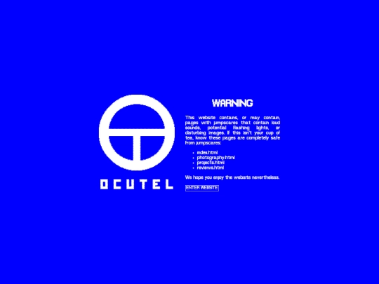 disclaimer screenshot