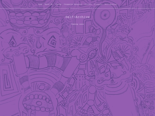 self-archive screenshot