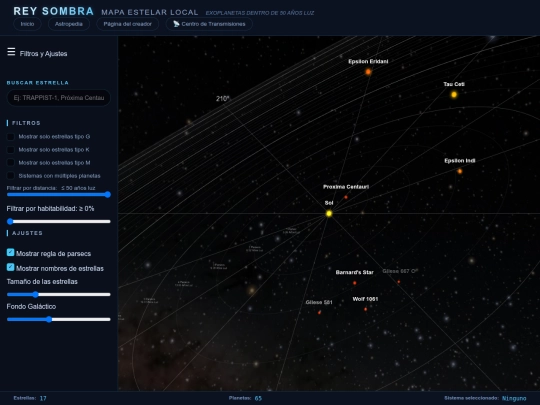 stellar-map screenshot