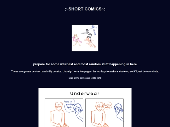 Comic screenshot