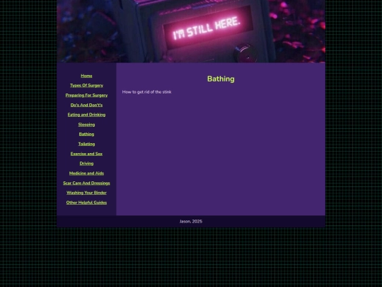 Bathing screenshot