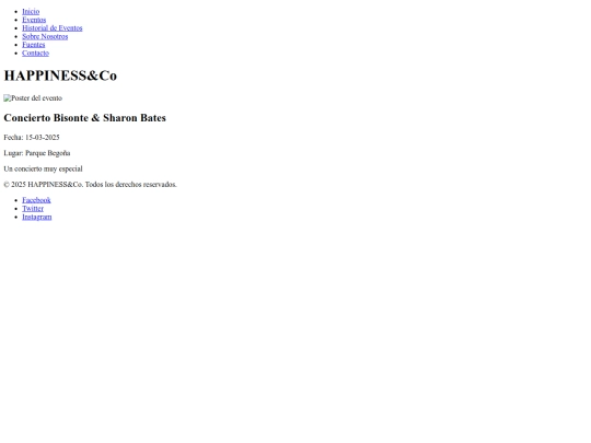 evento5 screenshot