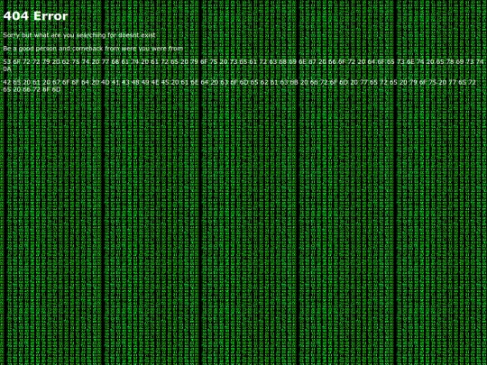 not_found screenshot