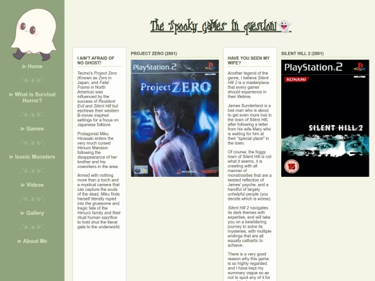 Games screenshot