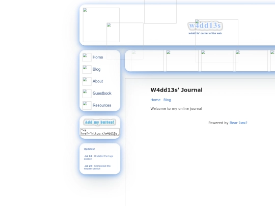 blog screenshot