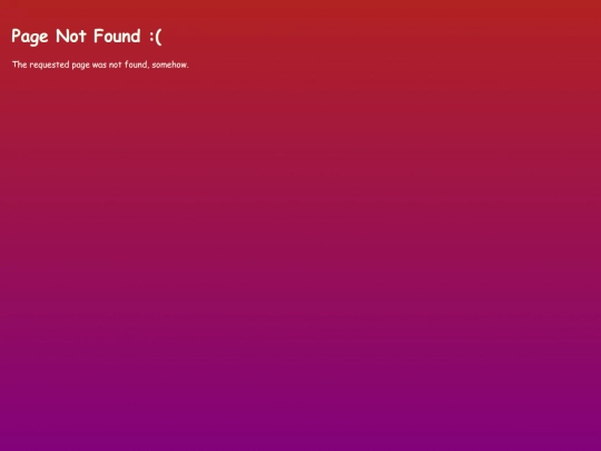not_found screenshot