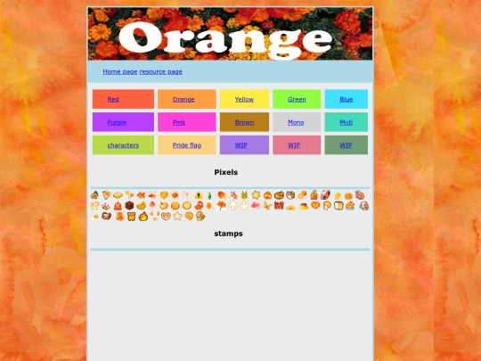 Orange screenshot