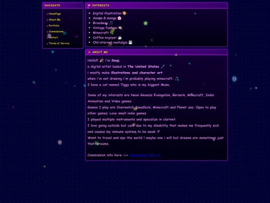 Aboutme screenshot