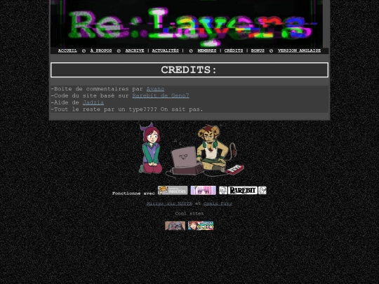 credits screenshot