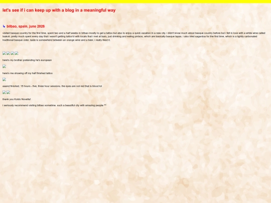 blog screenshot