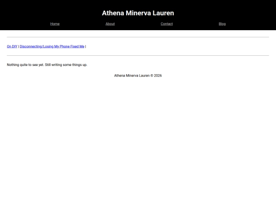 blog screenshot