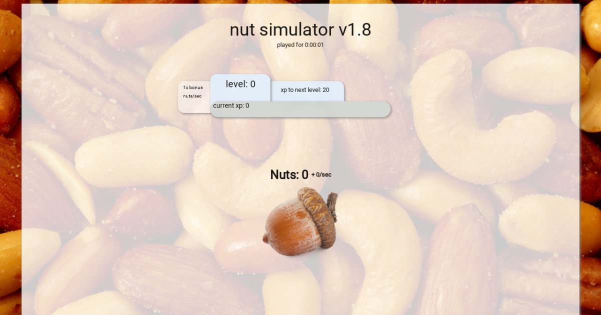 nut cliker