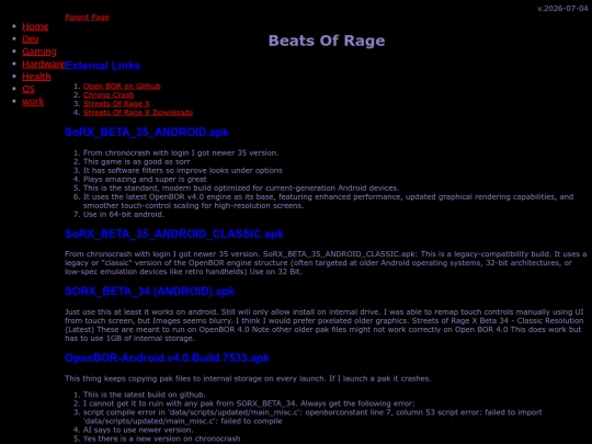 gaming/emu/android/beatsofrage screenshot